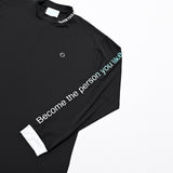 Become LONG SLEEVE MOCK TEE/WOMEN