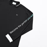 Become LONG SLEEVE MOCK TEE/MEN