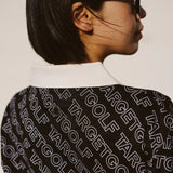 PATTERN POLO T-SHIRT / WOMEN