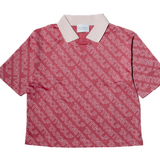 PATTERN POLO T-SHIRT / WOMEN