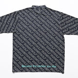 TARGET GOLF PATTERN MOCK TEE/MEN