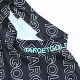 TARGET GOLF PATTERN MOCK TEE/WOMEN