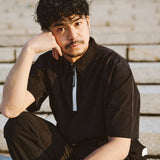 TG HALF-ZIP T-SHIRT / MEN