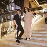 TG LINE TUCK PANTS / MEN