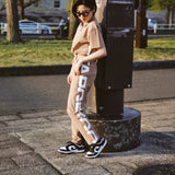 TG LINE TUCK PANTS / WOMEN