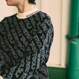 TG PATTERN SWEAT/WOMEN