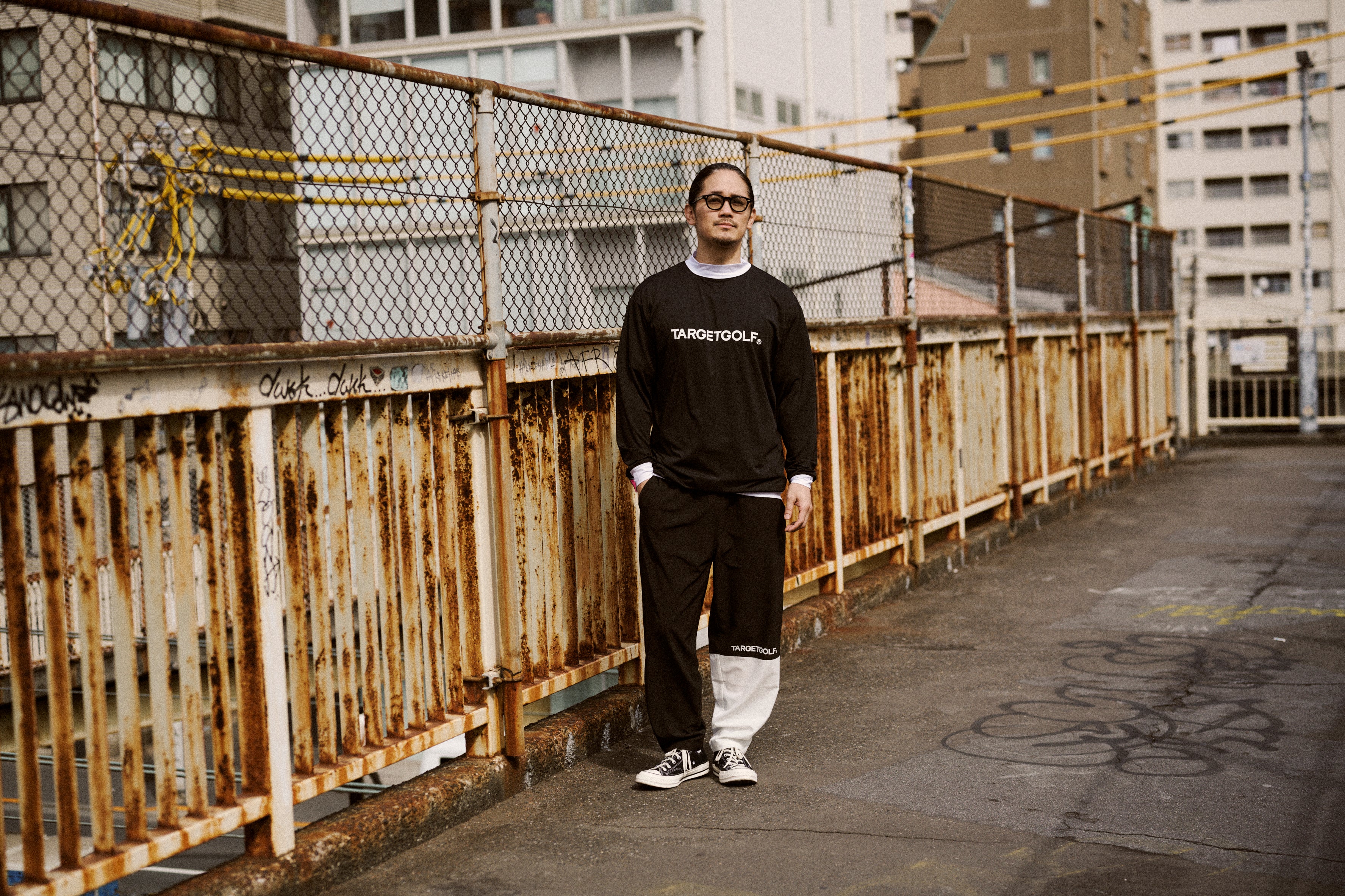 MOCK-NECK LONG T-SHIRT / MEN Mens NEW Tops